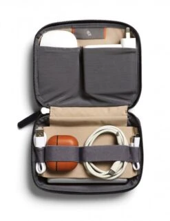 Bellroy Tech Kit Compact - Navy Blue Minimalist Tech & Cable Organizer Pouch -Fatbuddha Store tech kit compact navy p32757 110982 medium