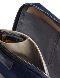 Bellroy Tech Kit Compact - Navy Blue Minimalist Tech & Cable Organizer Pouch -Fatbuddha Store tech kit compact navy p32757 110984 medium
