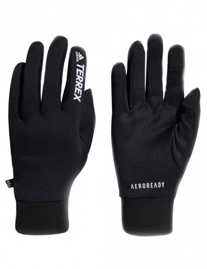 Adidas Originals Terrex Aeroready Gloves - Black/White 3 Adidas Originals Terrex Aeroready Gloves - Black/White