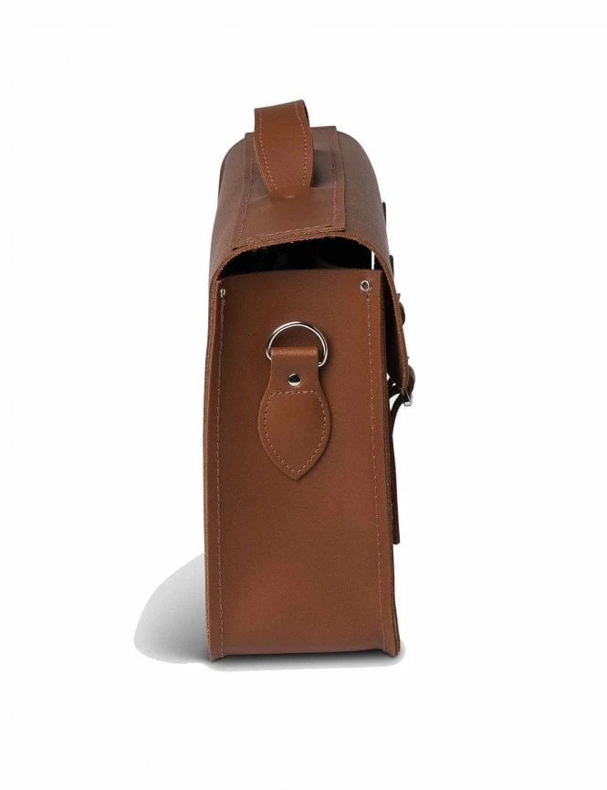 The Cambridge Satchel Co. 15'' Batchel - Vintage Tan Leather Laptop Briefcase 5 The Cambridge Satchel Co. 15'' Batchel - Vintage Tan Leather Laptop Briefcase - Image 3