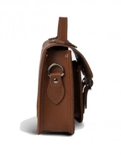 The Cambridge Satchell Company 8.5'' Mini Satchel - Vintage Black Premium Leather Top Handle Bag -Fatbuddha Store the 8 5 mini vintage p32869 111834 medium