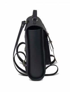 The Cambridge Satchel Company Messenger Backpack - Navy with Tan Bridle Leather - Professional Leather Rucksack -Fatbuddha Store the messenger backpack navy tan bridle p32884 111883 medium