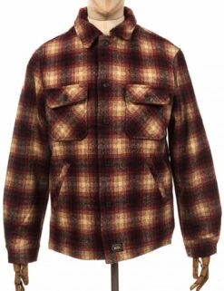 Deus Ex Machina The Piston Wool Shirt - Red