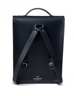 The Cambridge Satchel Company Navy Portrait Backpack - Handcrafted Vertical Leather Satchel 7 The Cambridge Satchel Company Navy Portrait Backpack - Handcrafted Vertical Leather Satchel -Fatbuddha Store the portrait backpack navy p32870 111840 medium