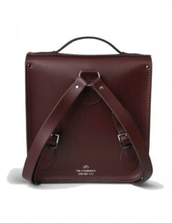 The Cambridge Satchel Company Small Portrait Backpack in Oxblood – Vintage Leather Satchel Bag -Fatbuddha Store the small portrait backpack oxblood p32872 111856 medium