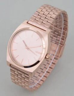 Nixon Time Teller All Rose Gold – Minimalist Stainless Steel Quartz Watch -Fatbuddha Store time teller watch all rose gold p10913 41504 medium