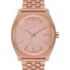 Nixon Time Teller All Rose Gold – Minimalist Stainless Steel Quartz Watch