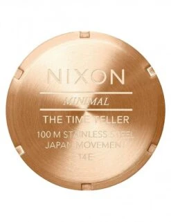 Nixon Time Teller All Rose Gold – Minimalist Stainless Steel Quartz Watch -Fatbuddha Store time teller watch all rose gold p10913 86080 medium