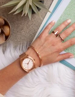 Nixon Time Teller All Rose Gold – Minimalist Stainless Steel Quartz Watch -Fatbuddha Store time teller watch all rose gold p10913 86082 medium