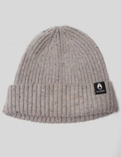NIXON Timmy Beanie Hat - Gray Multi