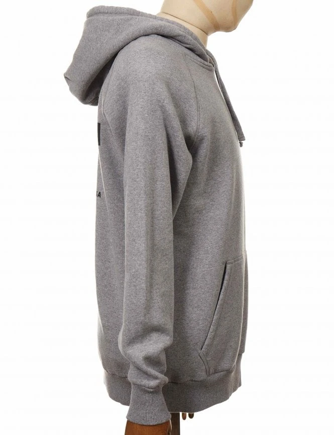 Deus Ex Machina Tokyo Address Hooded Sweat - Grey Heather 7 Deus Ex Machina Tokyo Address Hooded Sweat - Grey Heather - Image 5