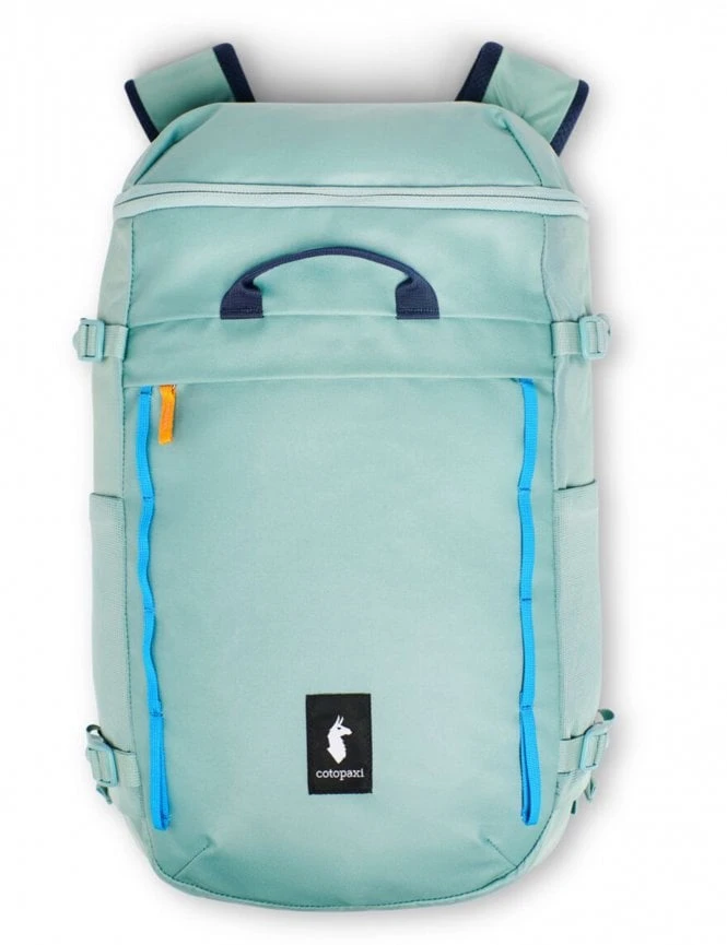Cotopaxi Torre 24L Bucket Pack Bluegrass – Teal/Orange Retro Outdoor Commuter Backpack 4 Cotopaxi Torre 24L Bucket Pack Bluegrass – Teal/Orange Retro Outdoor Commuter Backpack - Image 2