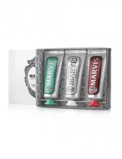 Marvis Travel Toothpaste (3x25ml) - Flavour Trio 10 Marvis Travel Toothpaste (3x25ml) - Flavour Trio -Fatbuddha Store travel toothpaste 3x25ml flavour trio p16928 101340 medium