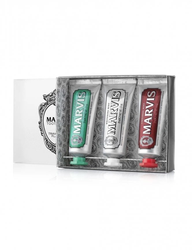 Marvis Travel Toothpaste (3x25ml) - Flavour Trio 4 Marvis Travel Toothpaste (3x25ml) - Flavour Trio - Image 2