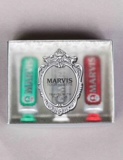 Marvis Travel Toothpaste (3x25ml) - Flavour Trio 11 Marvis Travel Toothpaste (3x25ml) - Flavour Trio -Fatbuddha Store travel toothpaste 3x25ml flavour trio p16928 70028 medium