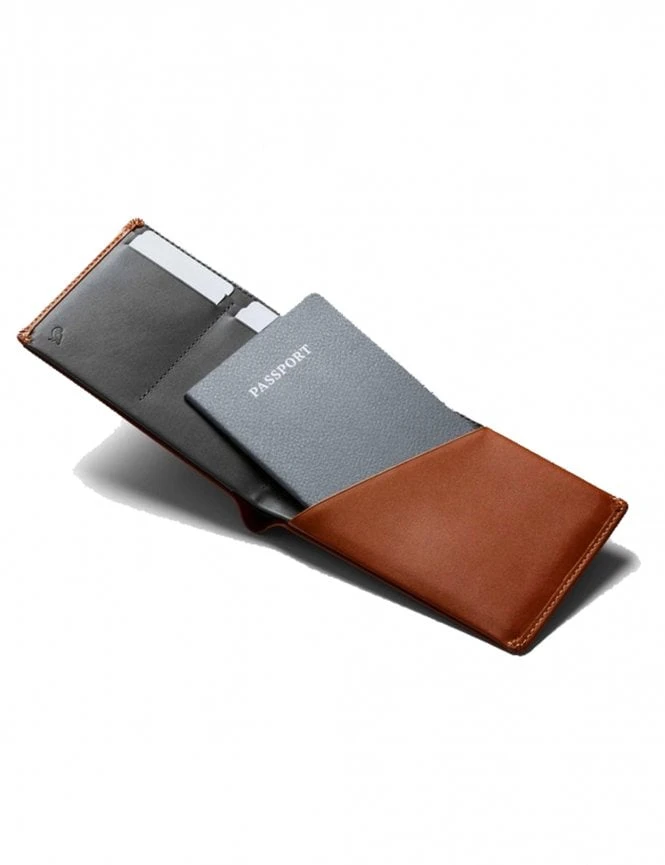 Bellroy Caramel Premium Leather – Slim Travel Wallet & Passport Holder 4 Bellroy Caramel Premium Leather – Slim Travel Wallet & Passport Holder - Image 2