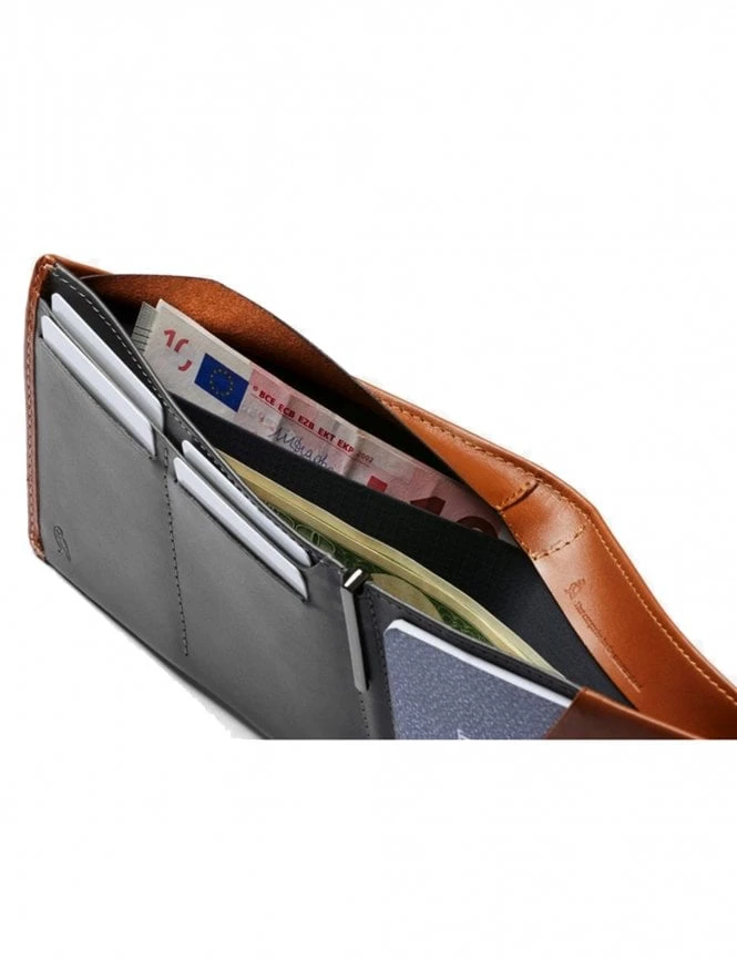 Bellroy Caramel Premium Leather – Slim Travel Wallet & Passport Holder 8 Bellroy Caramel Premium Leather – Slim Travel Wallet & Passport Holder - Image 6