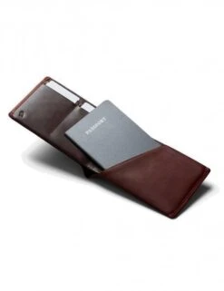 Bellroy Travel Wallet - Cocoa Brown Premium Leather Passport Organizer -Fatbuddha Store travel wallet cocoa p32458 110303 medium