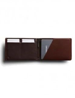 Bellroy Travel Wallet - Cocoa Brown Premium Leather Passport Organizer -Fatbuddha Store travel wallet cocoa p32458 110305 medium