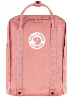 Fjallraven Tree-Kanken Backpack - Lilac Pink Sustainable Pine Weave Design