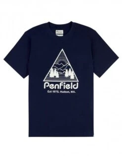Penfield Triangle Mountain Tee - Navy Blazer