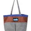 KAVU Twin Falls Tote in Sepia Sky – Mountain Landscape Canvas Shoulder Bag