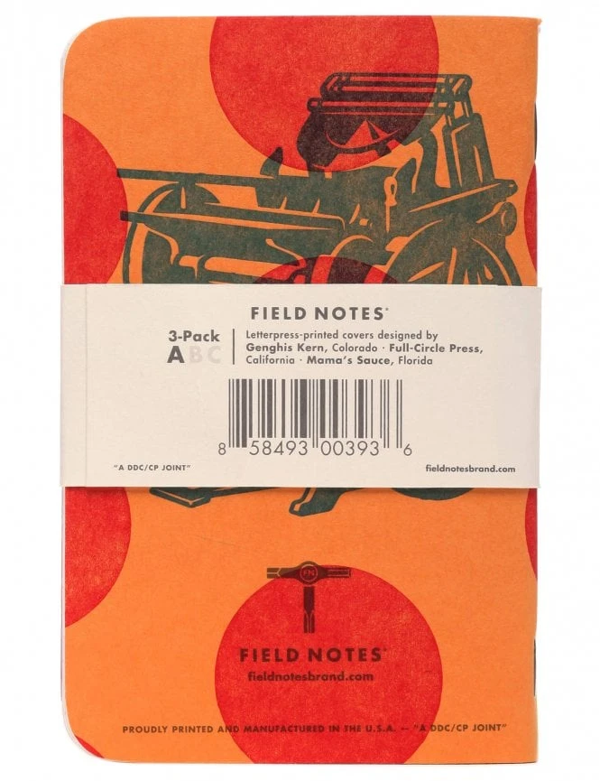 United States Of Letterpress Memo Book - Pack A 7 United States Of Letterpress Memo Book - Pack A - Image 5