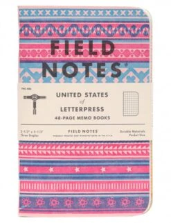 United States Of Letterpress Memo Book - Pack B