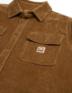 Deus Ex Machina Vacay Cord Shirt - Tan -Fatbuddha Store vacay cord shirt tan p34066 114070 medium