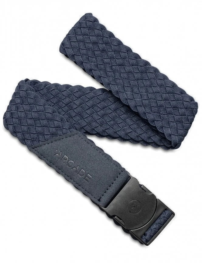 Arcade Vapor Ridge Navy Performance Stretch Belt - Textured Webbing & Micro-Adjust Buckle 3 Arcade Vapor Ridge Navy Performance Stretch Belt - Textured Webbing & Micro-Adjust Buckle