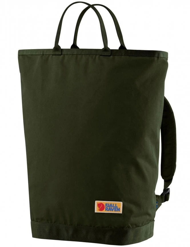 Fjallraven Vardag 20L Totepack - Deep Forest Green G-1000 Convertible Backpack Tote 3 Fjallraven Vardag 20L Totepack - Deep Forest Green G-1000 Convertible Backpack Tote