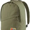 Fjallraven Vardag 25L Green – 1970s Heritage Logo G-1000 HeavyDuty Eco Backpack