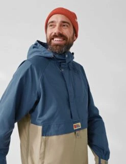 Fjallraven Vardag Anorak - Uncle Blue-Sandstone -Fatbuddha Store vardag anorak uncle blue sandstone p30551 118262 medium