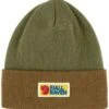 Fjallraven Vardag Classic Beanie Hat – Buckwheat Brown & Laurel Green Ribbed Knit -Fatbuddha Store vardag classic beanie hat buckwheat brown laurel green p36793 123770 medium