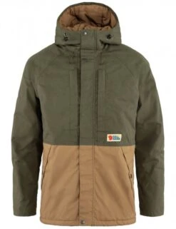 Fjallraven Vardag Lite Padded Jacket - Laurel Green/Buckwheat Brown