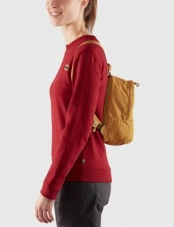 Fjallraven Vardag Mini 6.5L Backpack - Acorn Yellow Retro Small Rucksack -Fatbuddha Store vardag mini 6 5l backpack acorn p29448 119026 medium