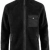 Fjallraven Vardag Pile Fleece Jacket- Black -Fatbuddha Store vardag pile fleece jacket black p33904 118350 medium