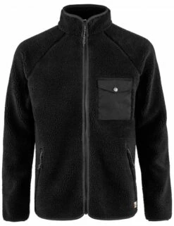 Fjallraven Vardag Pile Fleece Jacket- Black