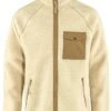 Fjallraven Vardag Pile Fleece Jacket - Chalk White -Fatbuddha Store vardag pile fleece jacket chalk white p31211 118348 medium