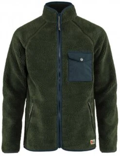 Fjallraven Vardag Pile Fleece Jacket - Deep Forest