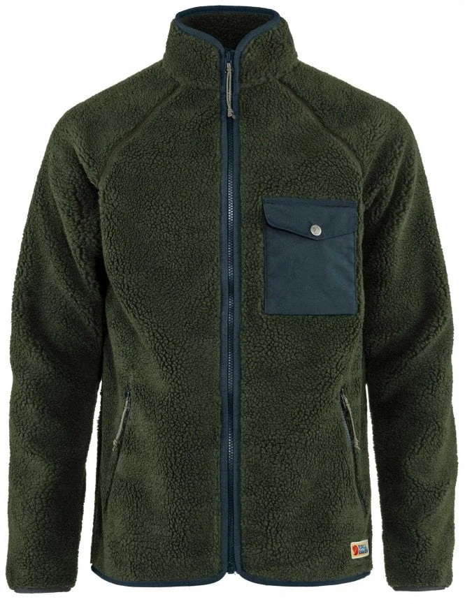 Fjallraven Vardag Pile Fleece Jacket - Deep Forest 3 Fjallraven Vardag Pile Fleece Jacket - Deep Forest