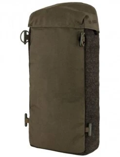 Fjallraven Varmland Wool 4L Side Pocket in Dark Olive-Brown - G-1000 Rucksack Attachment -Fatbuddha Store varmland wool 4l side pocket dark olive brown p33333 112312 medium