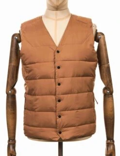 DIDRIKSONS Vidar USX Vest - Almond Brown