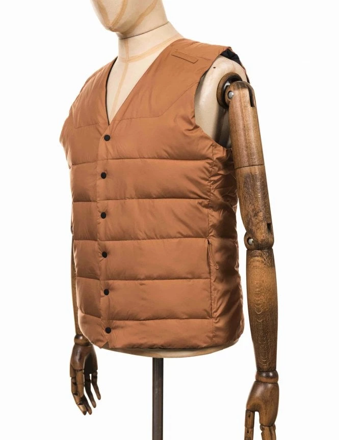 DIDRIKSONS Vidar USX Vest - Almond Brown 6 DIDRIKSONS Vidar USX Vest - Almond Brown - Image 4
