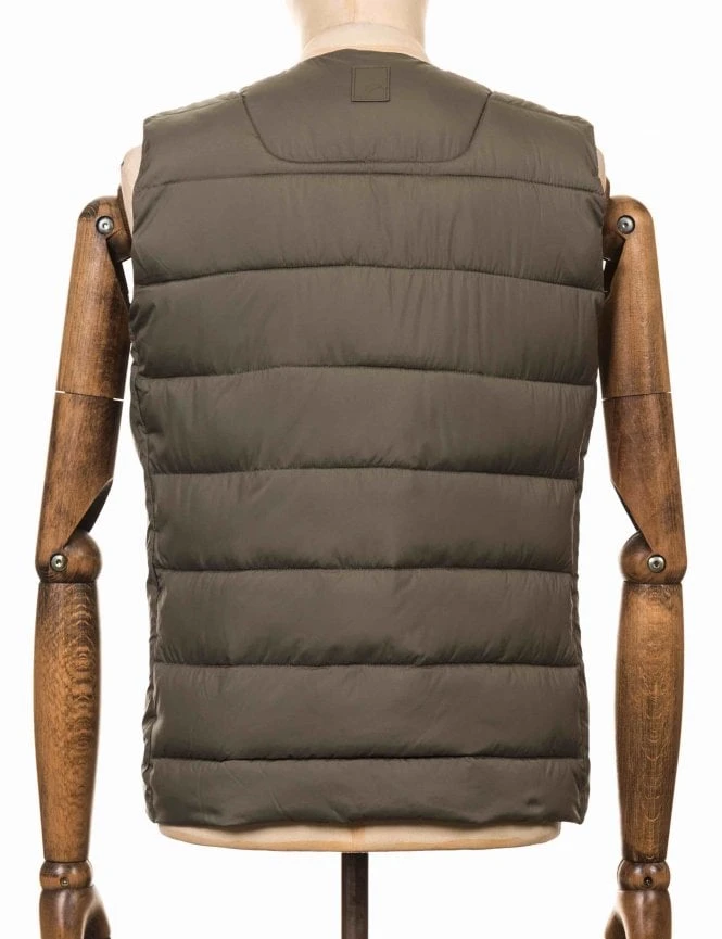 DIDRIKSONS Vidar USX Vest - Dusty Olive 4 DIDRIKSONS Vidar USX Vest - Dusty Olive - Image 2