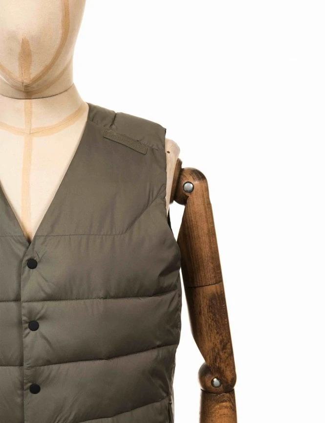 DIDRIKSONS Vidar USX Vest - Dusty Olive 5 DIDRIKSONS Vidar USX Vest - Dusty Olive - Image 3