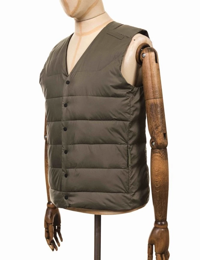 DIDRIKSONS Vidar USX Vest - Dusty Olive 6 DIDRIKSONS Vidar USX Vest - Dusty Olive - Image 4