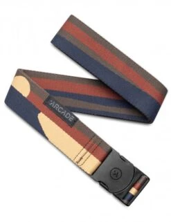 Arcade Vista Belt Medium Brown – Performance Stretch Outdoor Webbed Belt