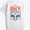 Obey Clothing Visual IND. Badge Tee - White 2 Obey Clothing Visual IND. Badge Tee - White -Fatbuddha Store visual ind badge tee white p34272 115416 medium