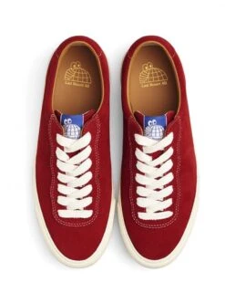 VM001 Suede Lo Trainers - Red/White -Fatbuddha Store vm001 suede lo trainers red white p31741 108727 medium